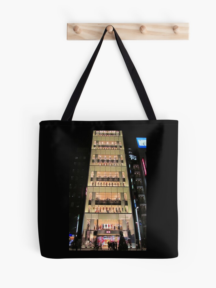 UNIQLO Ginza Streetscape, Chūō, Tokyo Tote Bag for Sale by