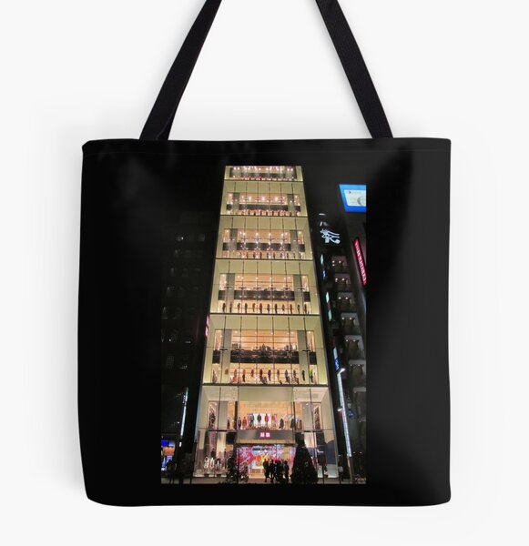 UNIQLO Ginza Streetscape, Chūō, Tokyo Tote Bag for Sale by