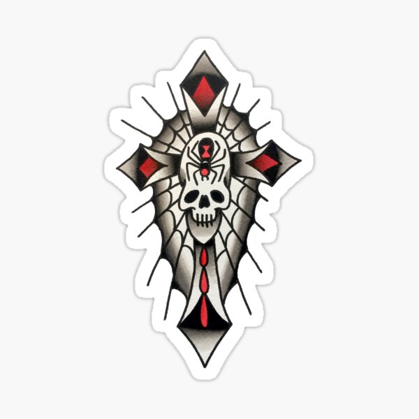 100 3d Skull Cross Forearm Tattoo Design png  jpg 2023