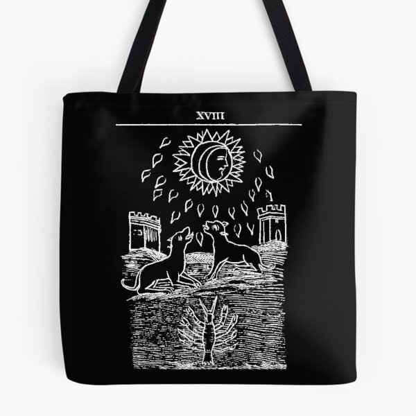Item preview, Tarot the Moon 18 designed and sold by Talismania.
