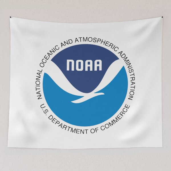 Item preview,  National Oceanic and Atmospheric Administration Logo designed and sold by Nikki SpaceStuffPlus.