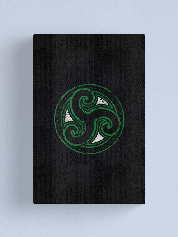Alternate view of Morthal Logo · Distressed Canvas Print