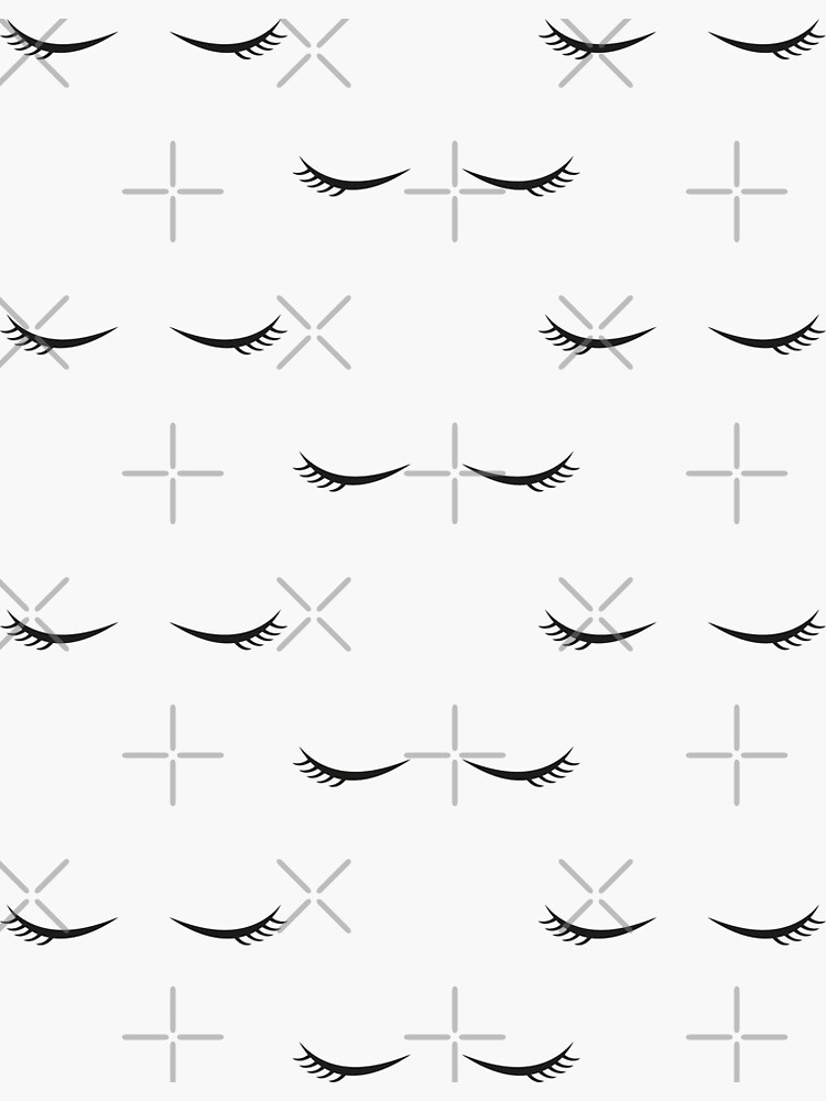 "Sleepy Eyes" Sticker for Sale by Julia2Julia Redbubble