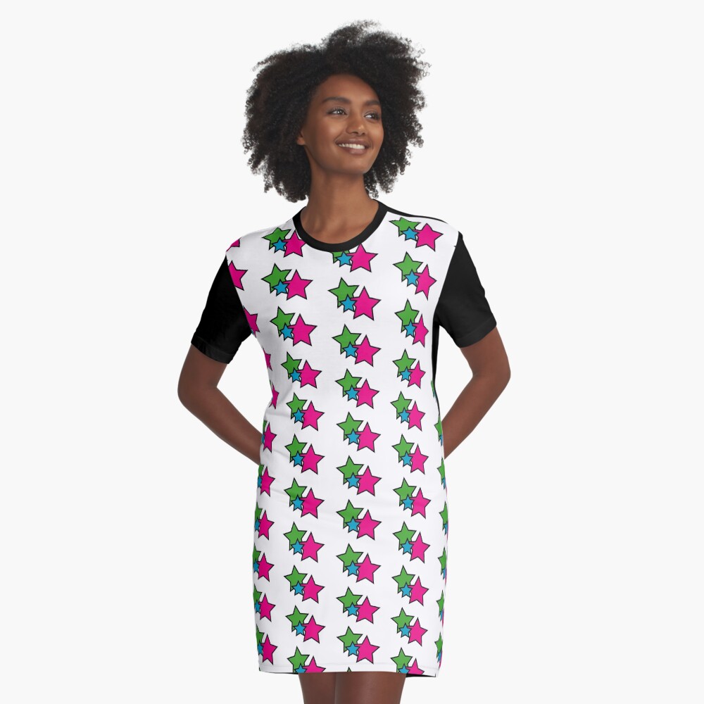 Item preview, Graphic T-Shirt Dress designed and sold by ValeriesGallery.