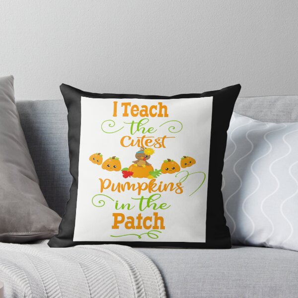 Item preview, Thanksgiving Fall & Autum Teacher Gift I Teach the Cutest Pumpkins In The Patch With Turkey designed and sold by Sapphire Star.