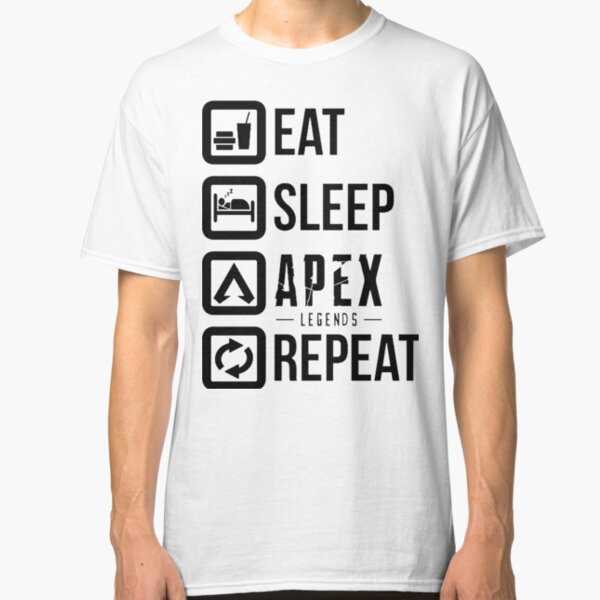 zavesi mb treјd - eat sleep roblox repeat gamer t shirt