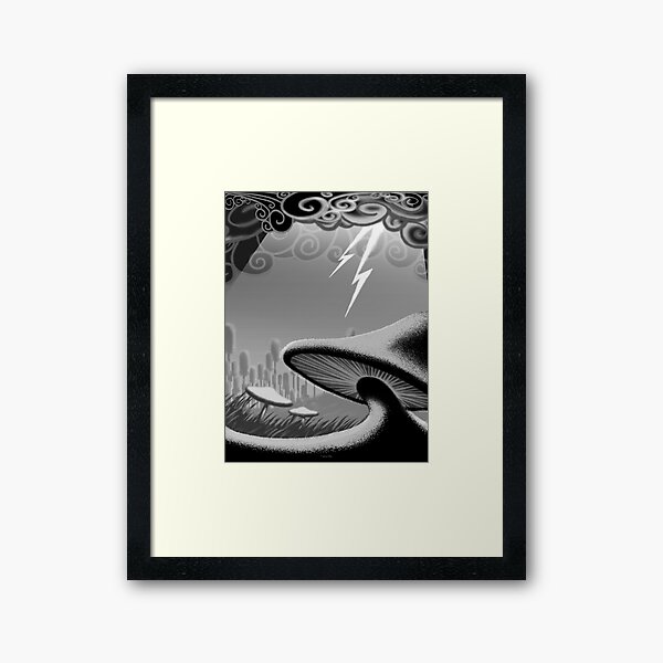 Storm Shelter Framed Art Print