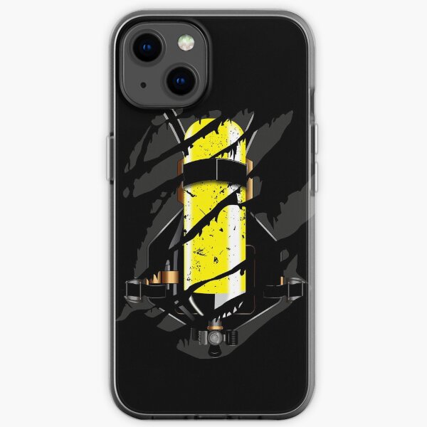 Feuerwehr Druckluftflasche - cooles Geschenk iPhone Flexible Hülle