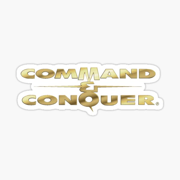 Command and Conquer Logo (T-Shirts) Sticker