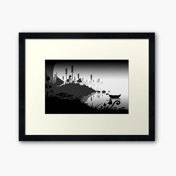 The Shoreline Framed Art Print