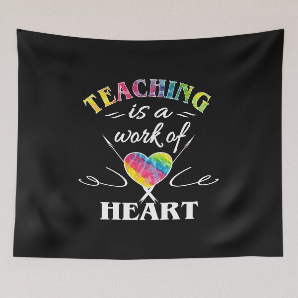Item preview, Teacher Appreciation Gift Teaching Is A Work Of Heart Design designed and sold by Sapphire Star.