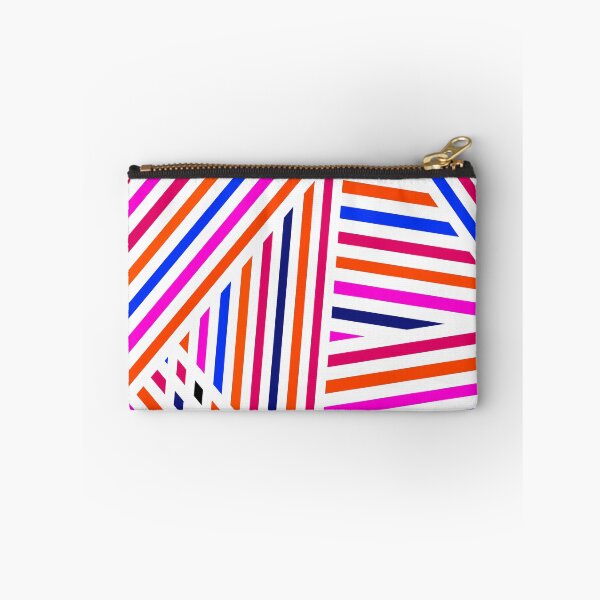 Item preview, Colourful checkered Tropical colors abstract red orange pattern nature designed and sold by BubblynBloom.