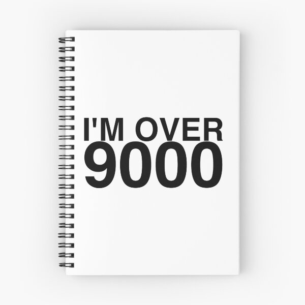 Item preview, I'M OVER 9000 designed and sold by Evelyusstuff.
