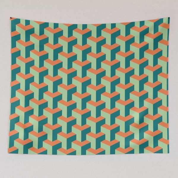 Item preview, Coral Lime Fractal | FreshlyPeeled Fractals designed and sold by freshlypeeled.