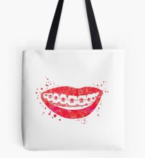 Teeth braces, dental anatomy Tote Bag