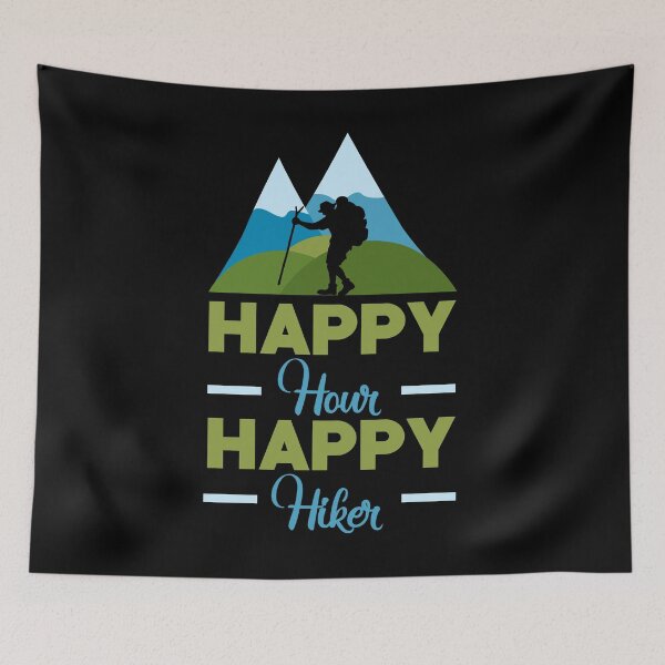 Item preview, Happy hiking designed and sold by JamesMcGill1.