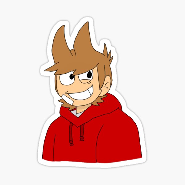 Tord Eddsworld Sticker By Turboko Redbubble