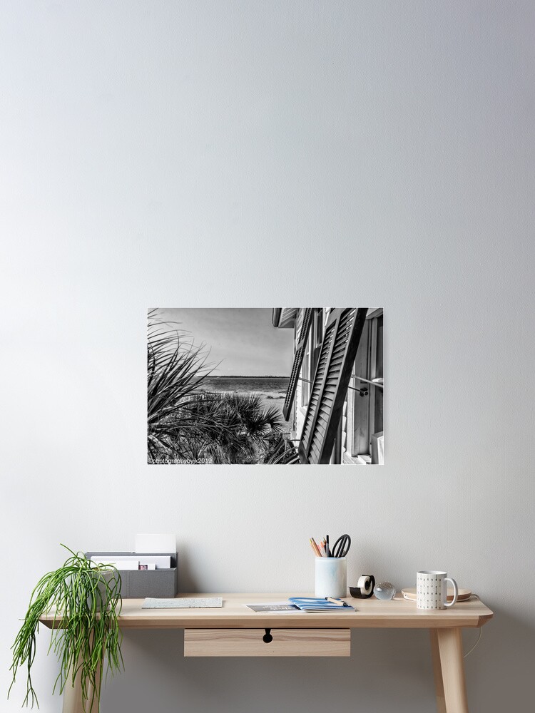 Thumbnail 2 of 3, Poster, A View to the Gulf designed and sold by j01756.