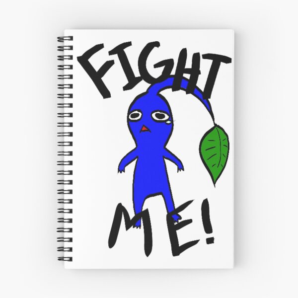Item preview, Fight Me! (Blue Pikmin) designed and sold by risathefabulous.