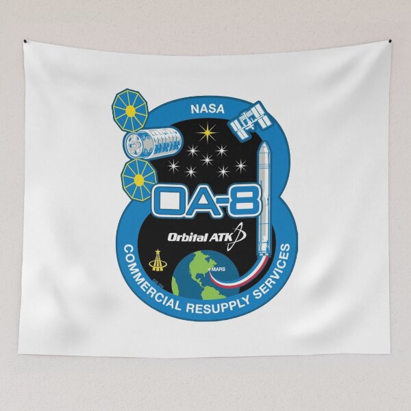 Item preview, Orbital OA-8 Logo designed and sold by Nikki SpaceStuffPlus.