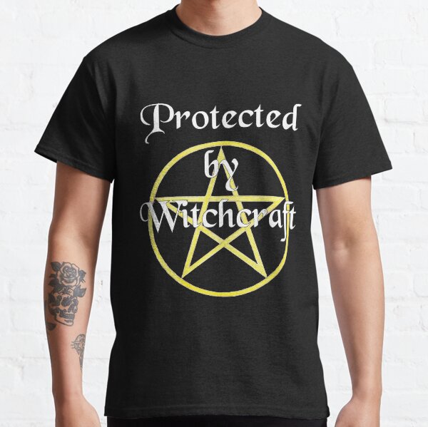 Protected by Witchcraft - dark background Classic T-Shirt