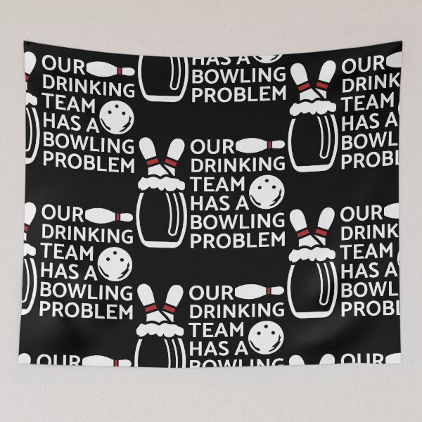 Item preview, Bowling Team Bowler Pins Bowling Ball Cones Split Bowling Strike Champion Sport Hits League Gift designed and sold by Mark Sukra.