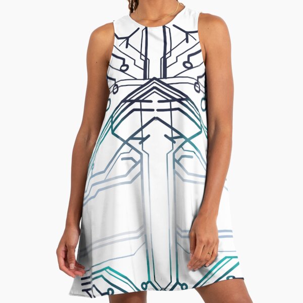 Squip's Hoodie Pattern A-Line Dress
