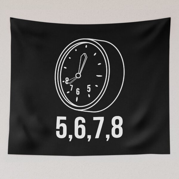 Item preview, Dance 5 6 7 8 Dancer's Clock Birthday Gift designed and sold by haselshirt.