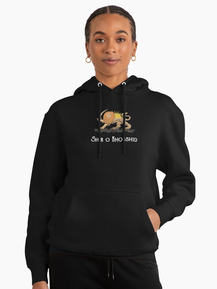 Lion And Sun Persian Emblem Grijze Sweatshirt Trui Unisex