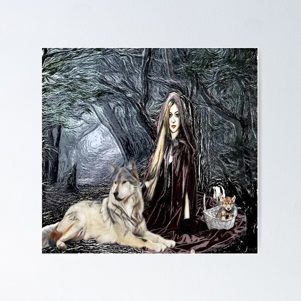Artikelvorschau, Dame der Wildnis entworfen und verkauft von WillowsWardrobe.