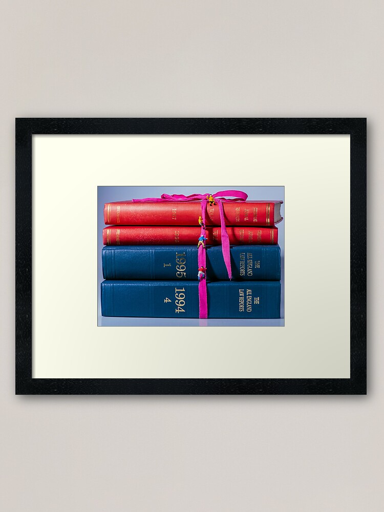 Alternate view of The Scalers of Justice Framed Art Print