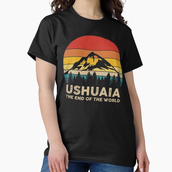 Item preview, Ushuaia Trip Souvenir designed and sold by PopTrending.
