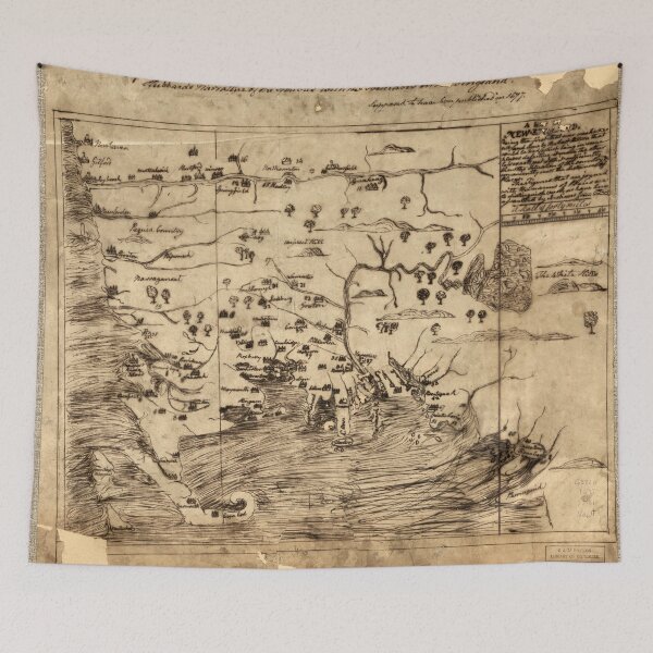 Item preview, Map of New England by William Hubbard (1677) designed and sold by allhistory.