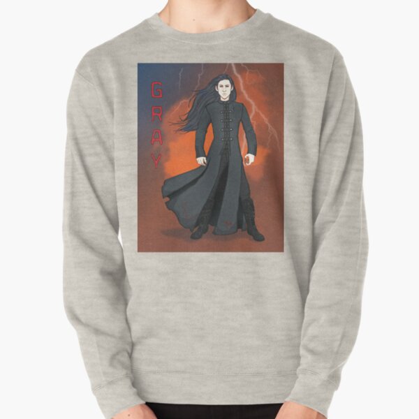 Gray Pullover Sweatshirt