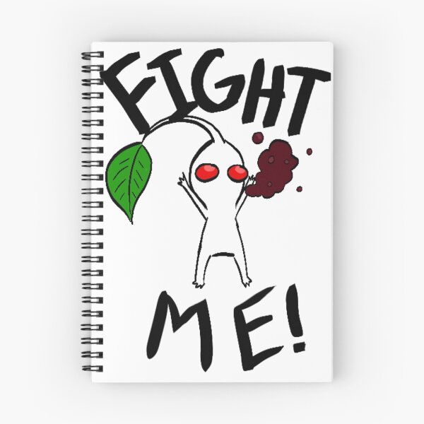 Item preview, Fight Me! (White Pikmin) designed and sold by risathefabulous.