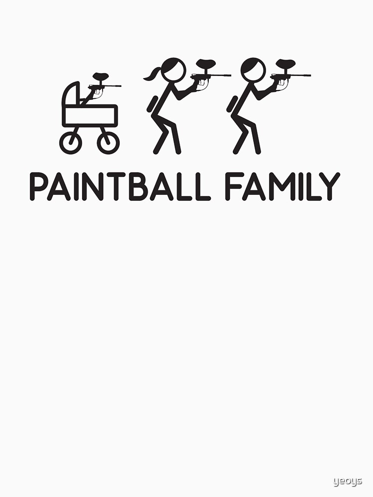 Thumbnail 7 of 7, Essential T-Shirt, Paintball Family - Funny Paintball Gift designed and sold by yeoys.