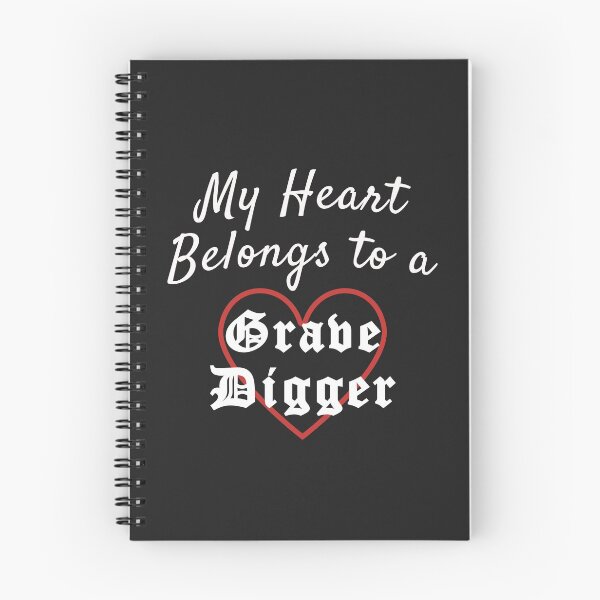 Item preview, My Heart Belongs to a Grave Gigger Love Valentine  designed and sold by h44k0n.