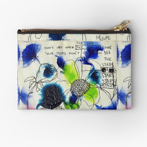 Don't Cry Zipper Pouch