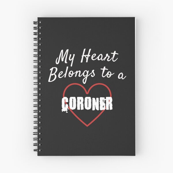 Item preview, My Heart Belongs to a Coroner Love Valentine  designed and sold by h44k0n.