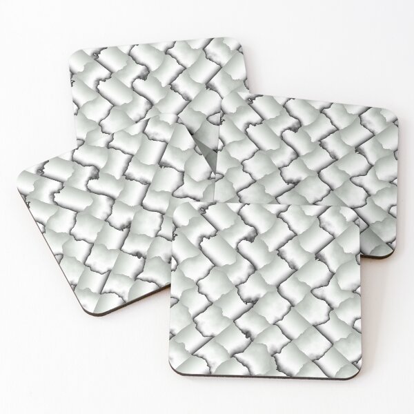 Item preview, Silver Abstract Pattern designed and sold by pinkal.