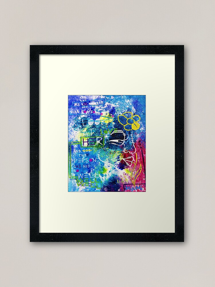 Alternate view of All She Wanted Framed Art Print
