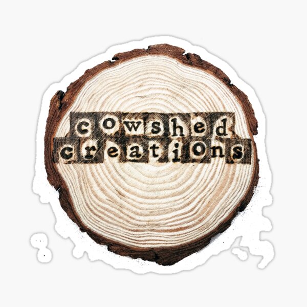 Cowshed Creations logo Sticker