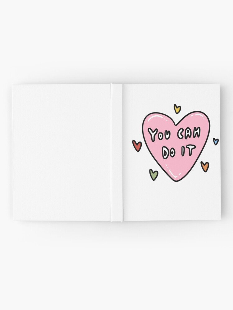 Alternate view of you can do it Hardcover Journal