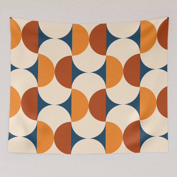 Item preview, Retro 60s Beans Capsules Mid-Century Pattern designed and sold by bitart.