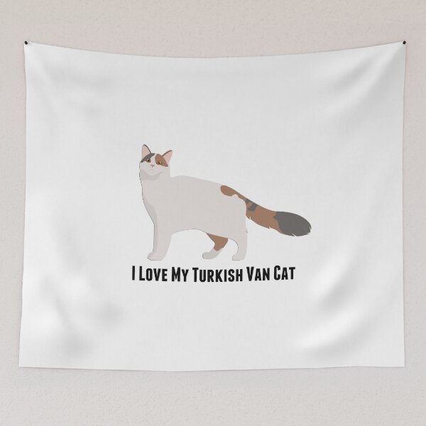 Item preview, I Love My Turkish Van Cat designed and sold by rodie9cooper6.