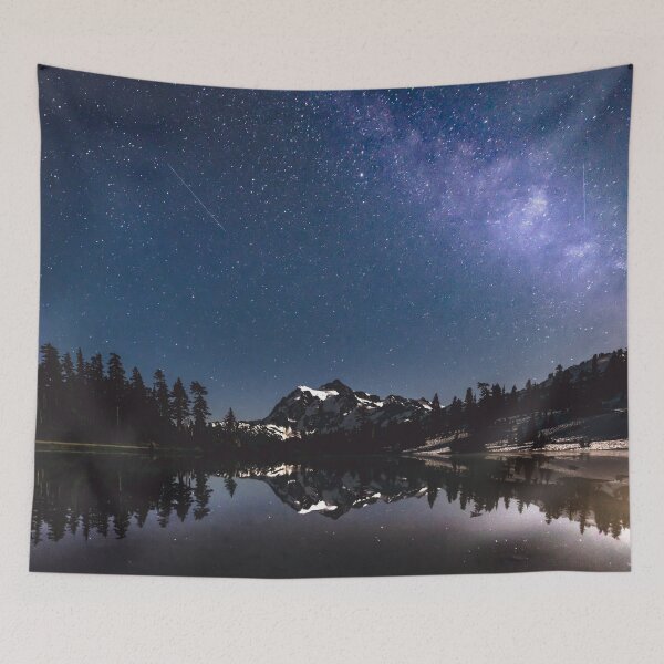 Item preview, Mount Shuksan Starry Night designed and sold by artcascadia.