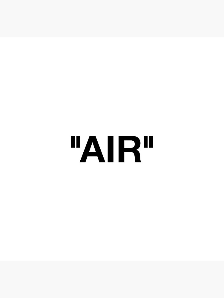 off white air logo