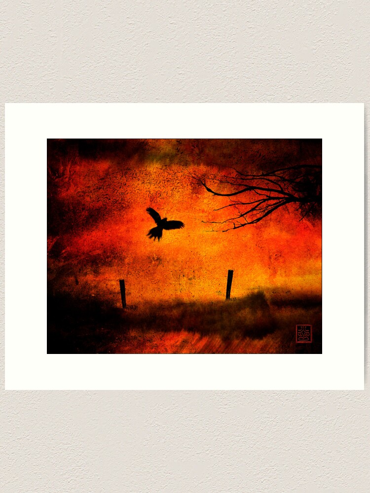 Alternate view of Wings Of Fire Art Print