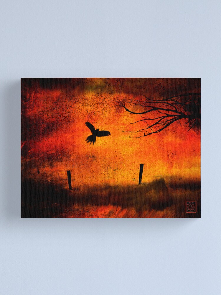Alternate view of Wings Of Fire Canvas Print