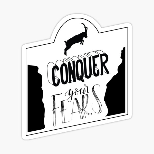 Item preview, Conquer your fears designed and sold by Timcito.